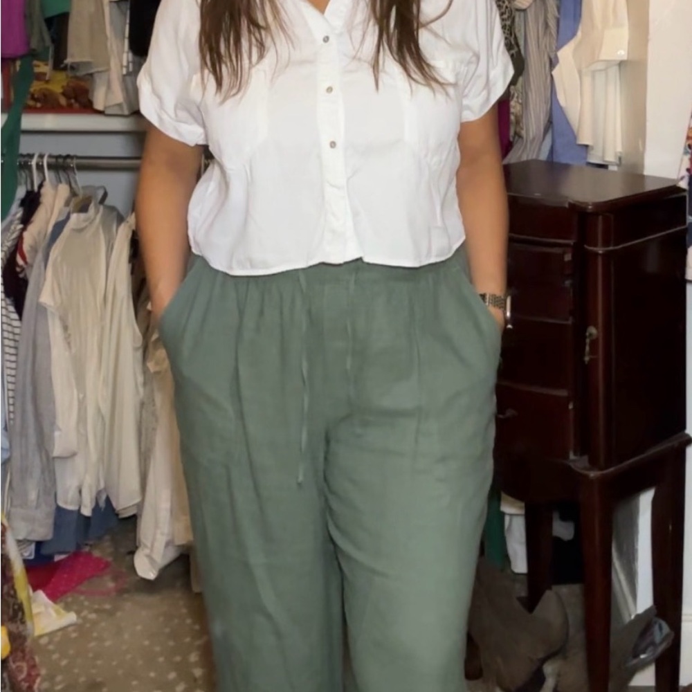 GAP Women's Olive Green Pants